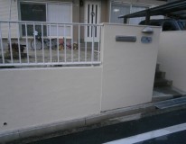 瀬戸市／S様邸外塀塗装工事