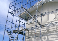 04.施工時の足場仮設