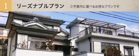 1 リーズナブルプラン